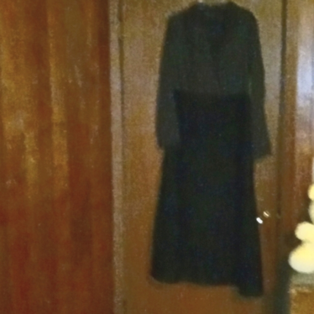 A black dress